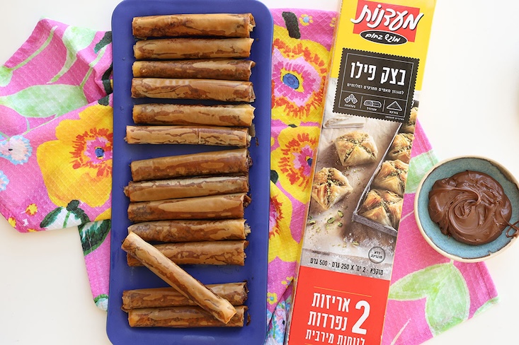 סיגרים במילוי שוקולד וחלבה