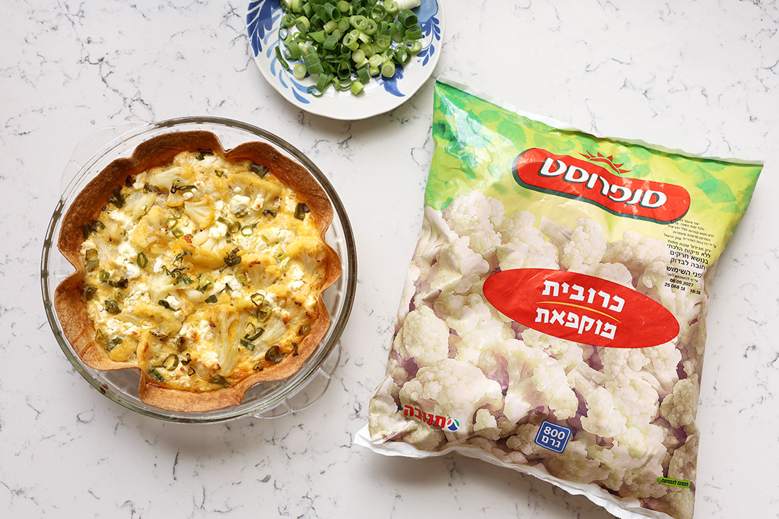 שלב 3 וסופי - טורטייה כרובית