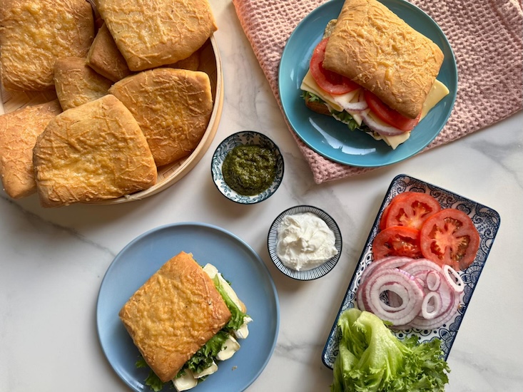 שלב אחרון - הלחמניות מוכנות