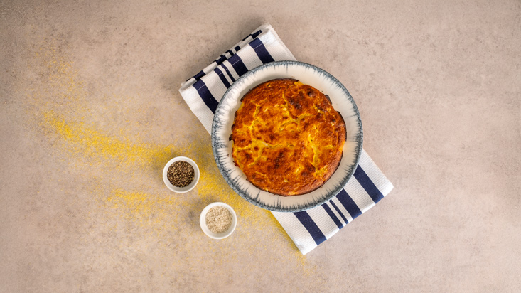 פולנטה ממולאת מוצרלה פרסקה