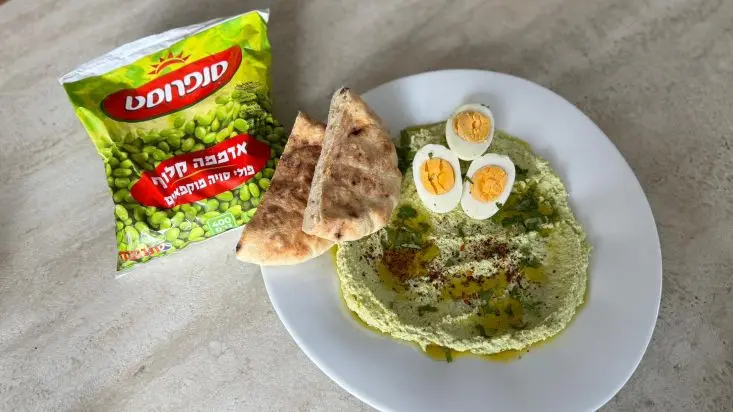 חומוס מאדממה (פולי סויה)