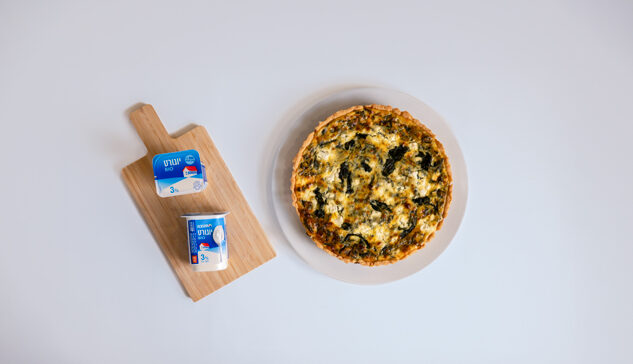 קיש תרד ויוגורט