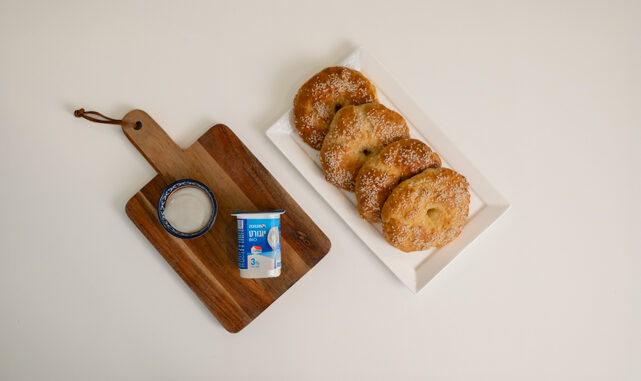 בייגל יוגורט עם יוגורט תנובה