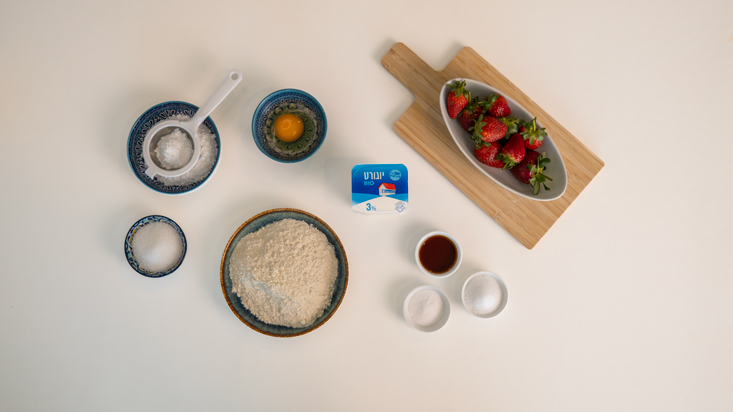 מרכיבים לפנקייק יוגורט