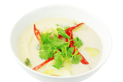 מרק ירקות תאילנדי