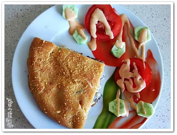 פשטידת פטריות וגבינת נפוליאון