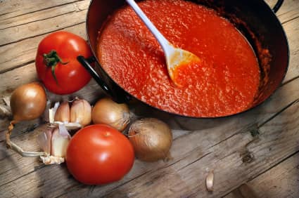 רוטב עגבניות קל