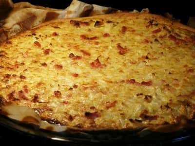 פשטידת בצל קלה