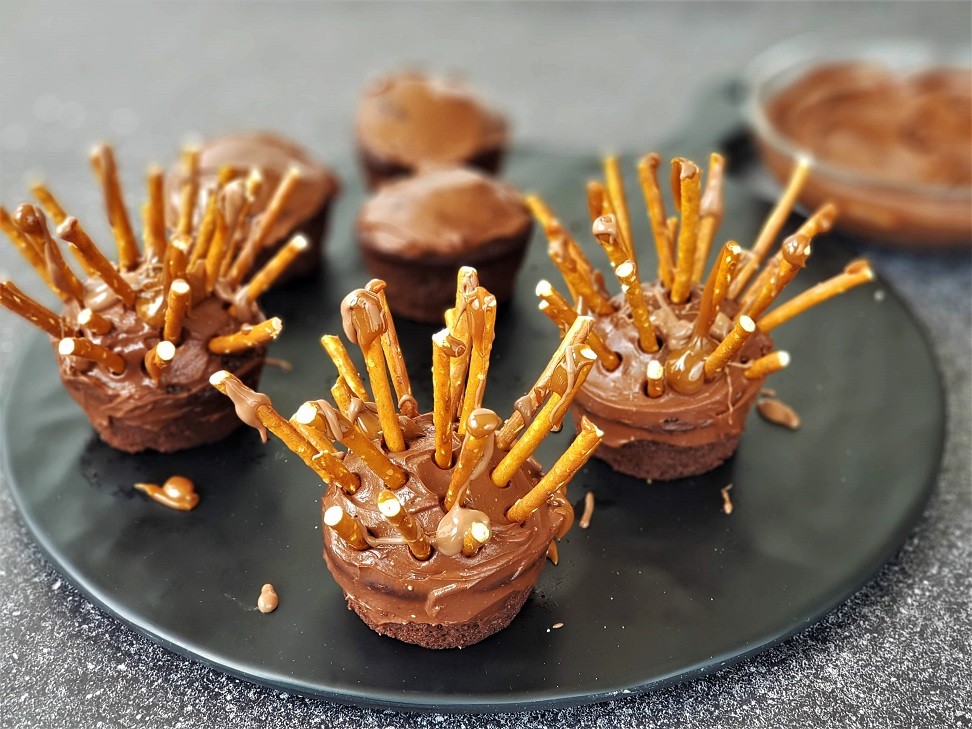 קיפודי שוקולד עם בייגלה