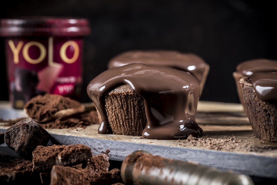 קאפקייקס YOLO שוקולד