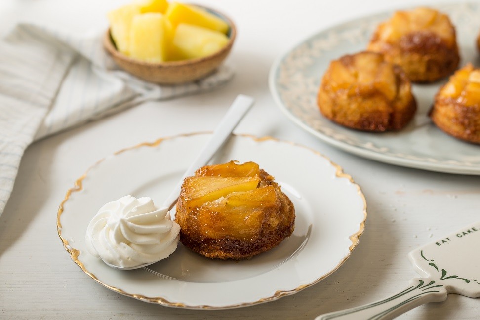 עוגות אננס אישיות הפוכות