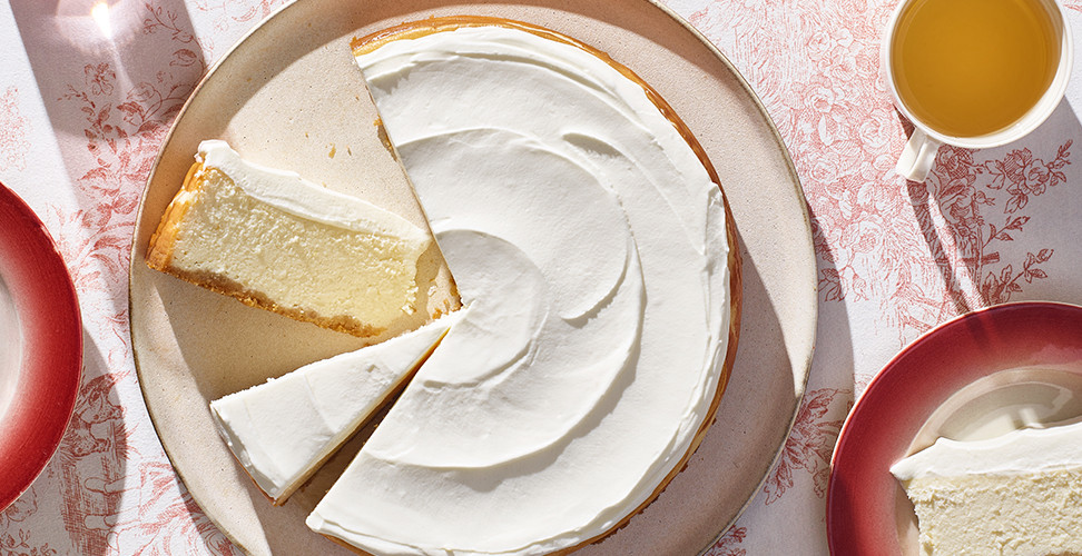 עוגת גבינה לימונית