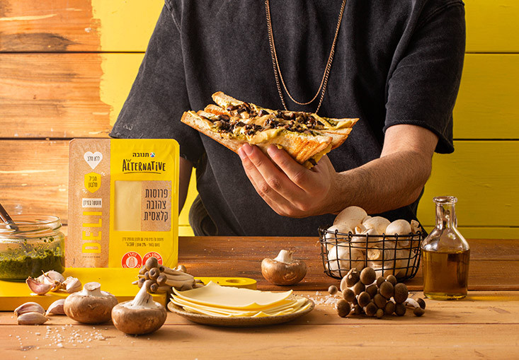 טוסט אלטרנטיבי חורפי עם ראגו פטריות