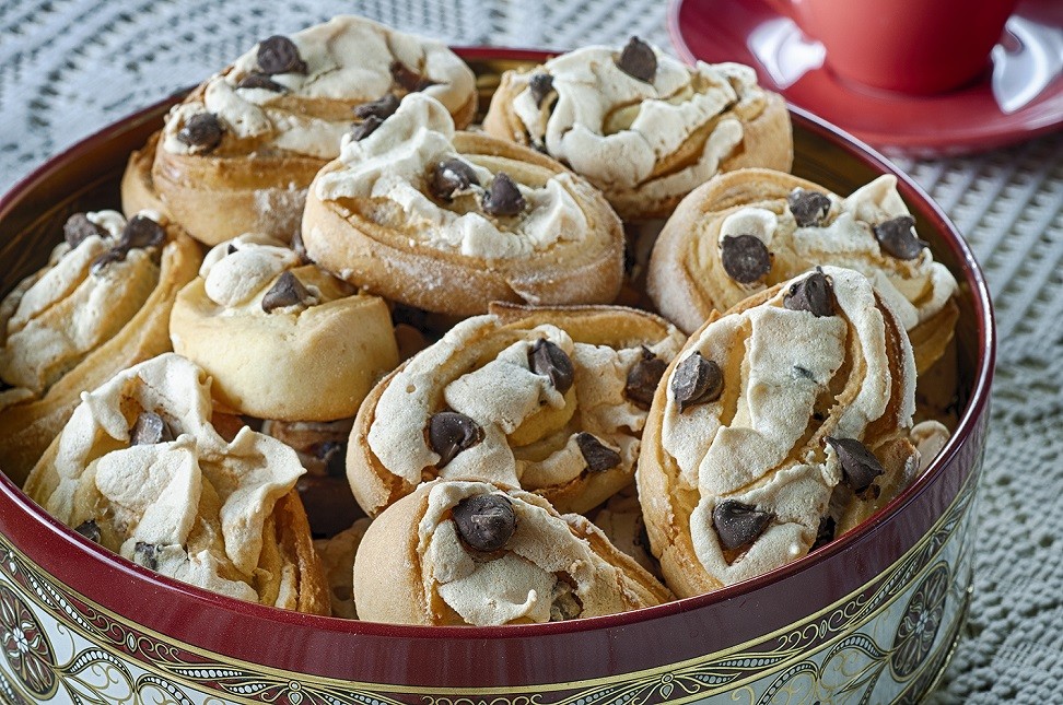 שושני קצף בבצק גבינה