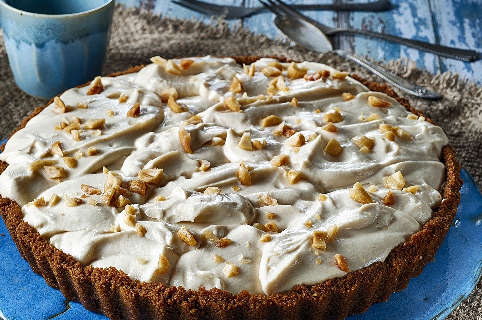 פאי גבינה, חמאת בוטנים וקצפת